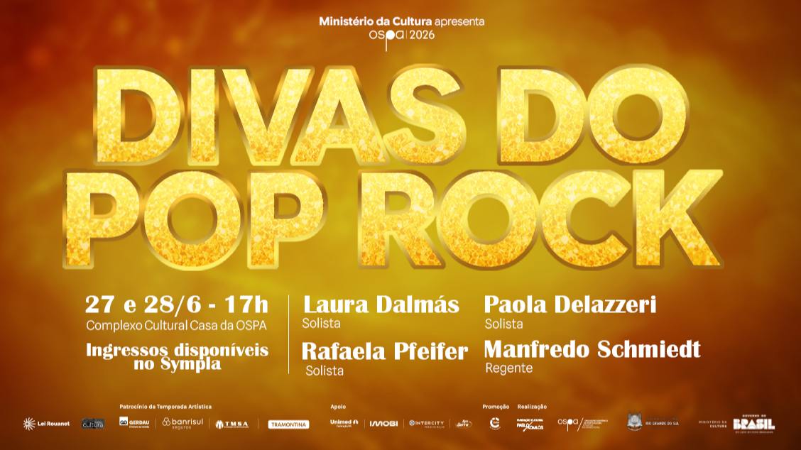 Divas do POP ROCK - Porto Alegre, RS