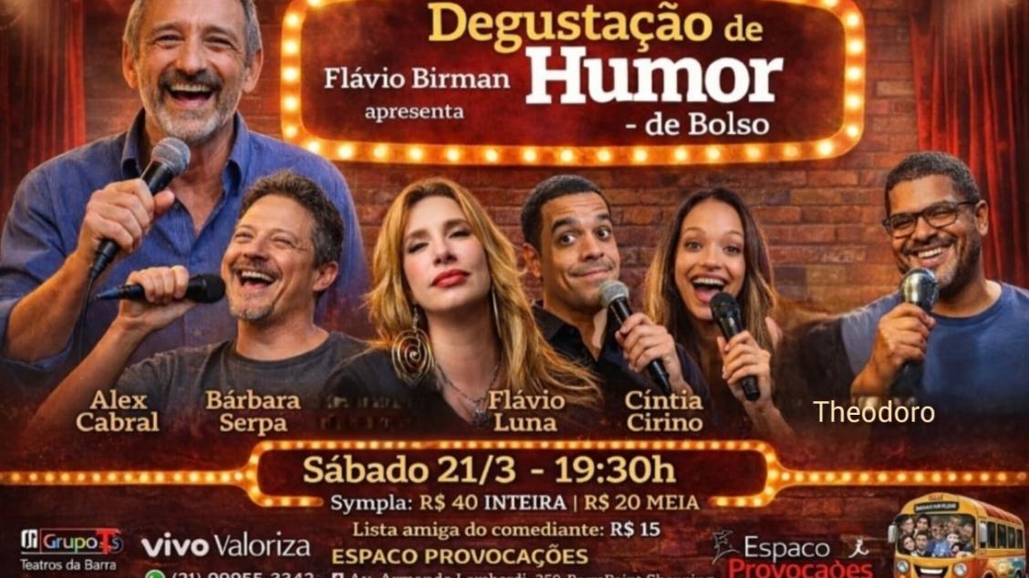 DEGUSTAÇÃO DE HUMOR - DE BOLSO