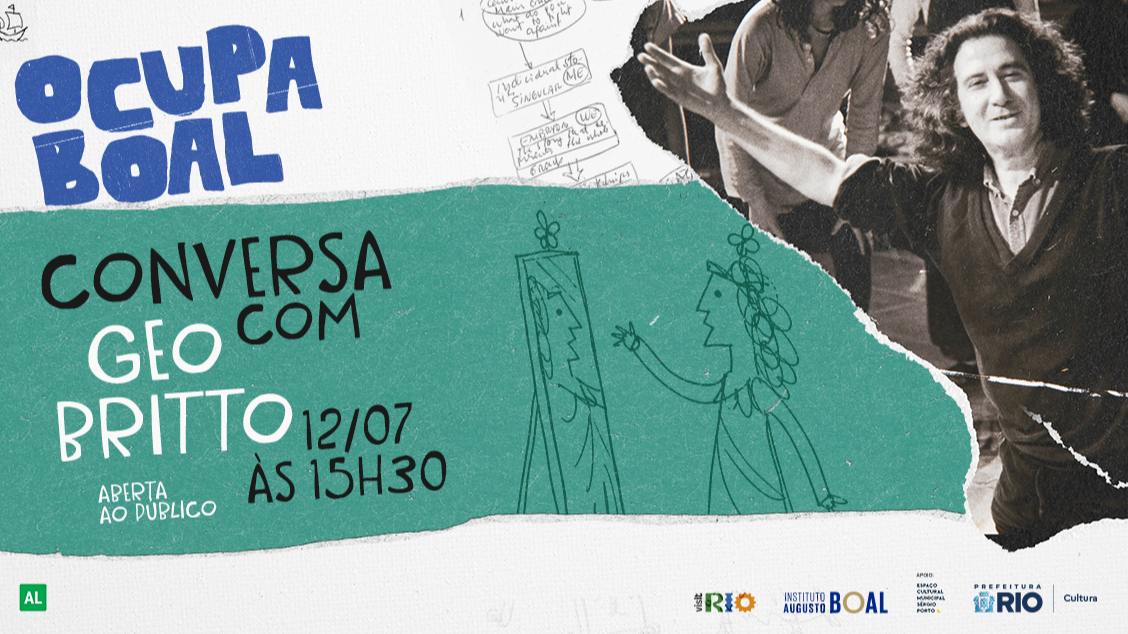 Imagem do evento Ocupa Boal - CONVERSA COM GEO BRITTO