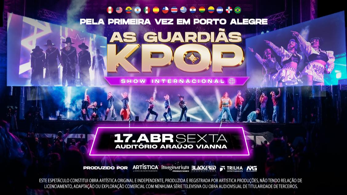 Imagem do evento AS GUARDIÃS K POP - 17/04/26