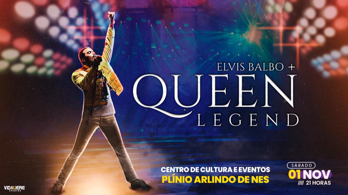 Imagem do evento Queen Legend + E. Balbo  Chapecó