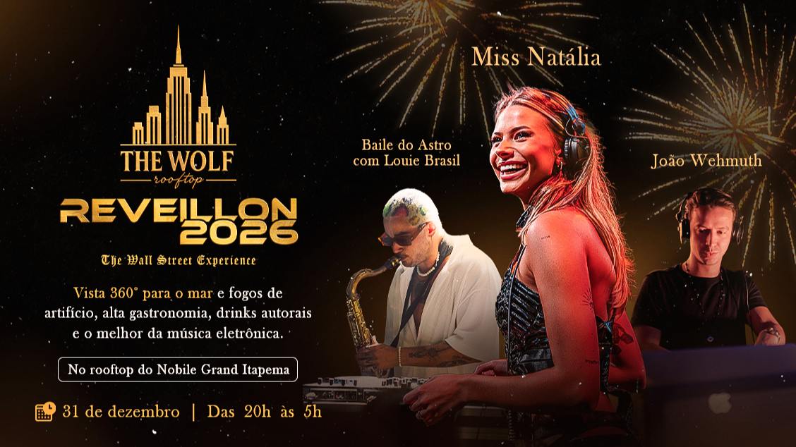 Imagem do evento Réveillon 2026 - The Wolf Rooftop