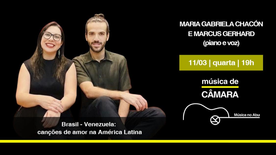 Imagem do evento Música de Câmara  Maria Gabriela Chacón e Marcus Gerhard