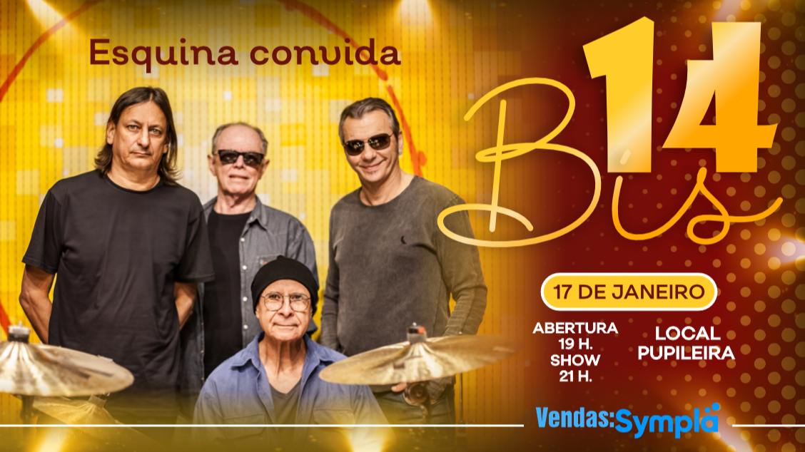 Imagem do evento  ESQUINA CONVIDA 14 BIS