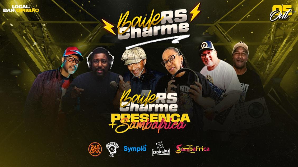 Imagem do evento :: BAILE CHARME RS :: BAR OPINIÃO :: 05/10/25 ::