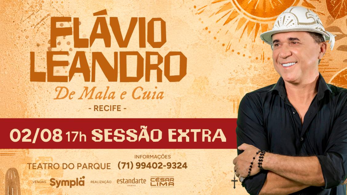 Imagem do evento Flávio Leandro “De mala e Cuia”