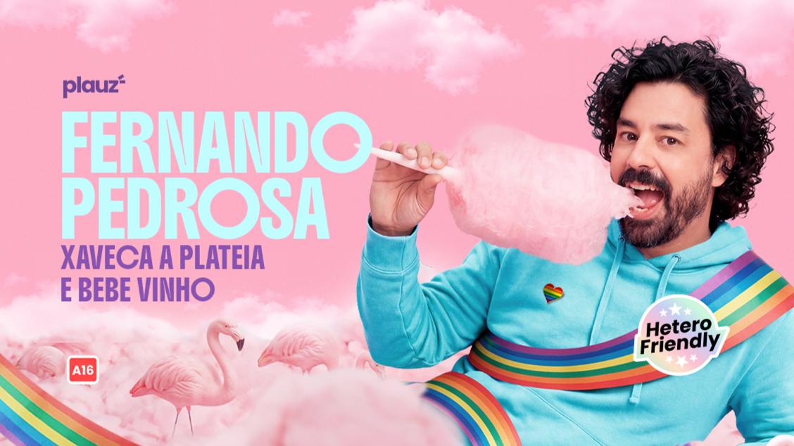 Fernando Pedrosa em Niterói, RJ Xaveca a Plateia e Bebe Vinho
