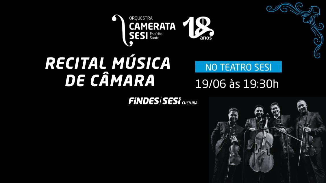 Imagem do evento Orquestra Camerata Sesi - Recital Quarteto de Cordas Bratya