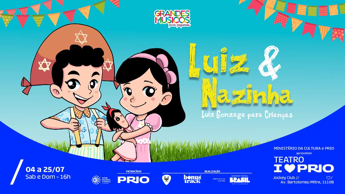 Imagem do evento LUIZ E NAZINHA - Luiz Gonzaga para Crianças
