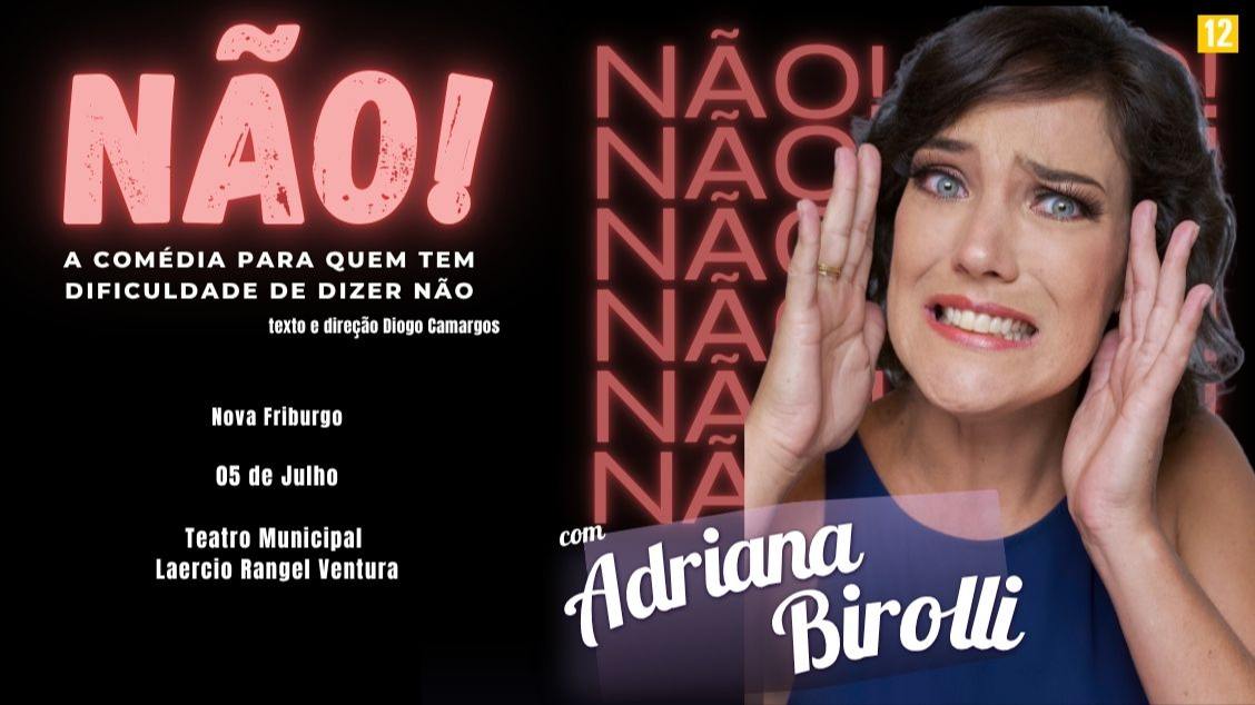 Imagem do evento  NÃO! a comédia para quem tem dificuldade de dizer não