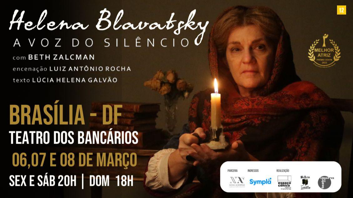 Imagem do evento Helena Blavatsky, a Voz do Silêncio - Brasília