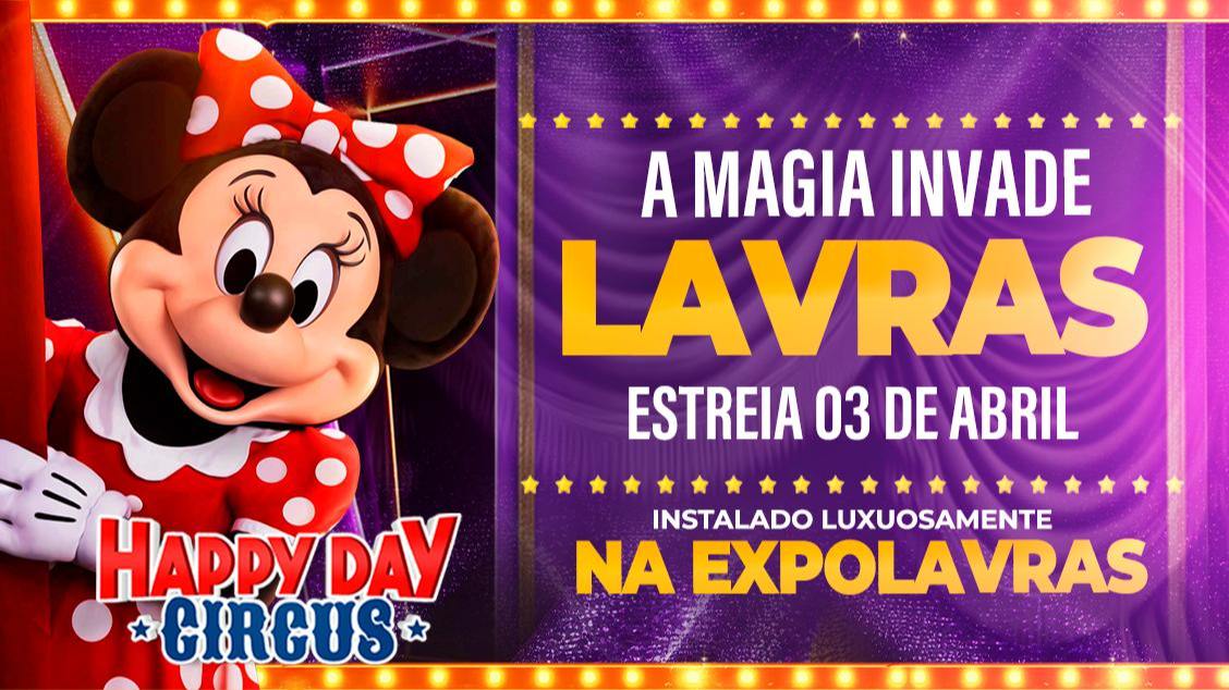 Imagem do evento Happy Day Circus em Lavras - MG