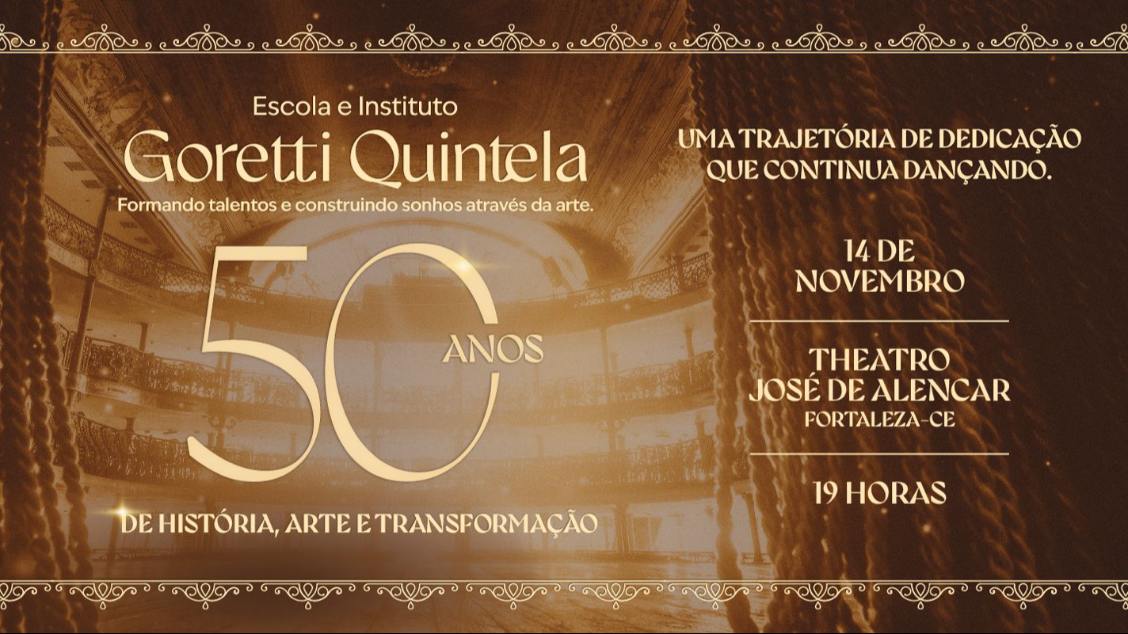 Imagem do evento Gala 50 anos - Goretti Quintela 