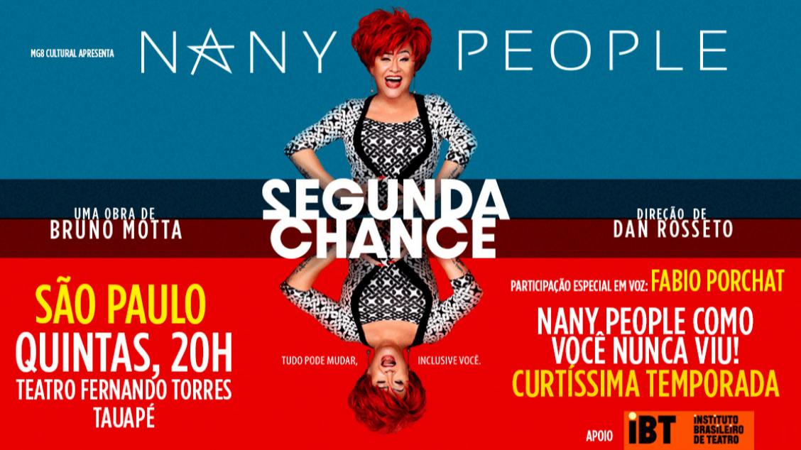 Imagem do evento SEGUNDA CHANCE COM NANY PEOPLE