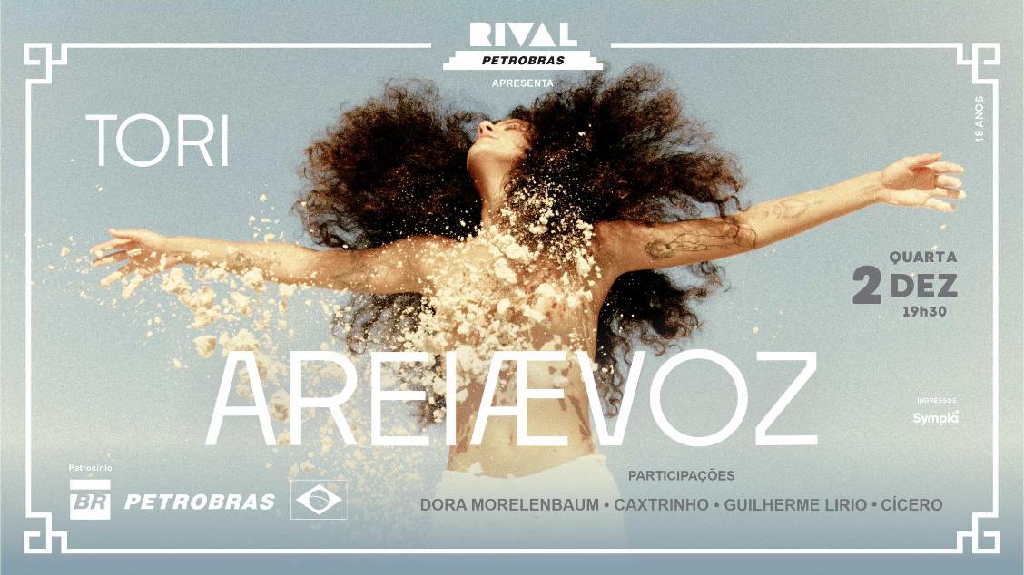 Imagem da fonte — TORI EM “AREIA E VOZ”