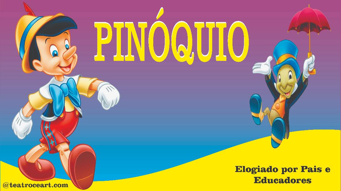 Imagem do evento PINOQUIO - CAMPANHA DE POPULARIZAÇÃO DO TEATRO 2026