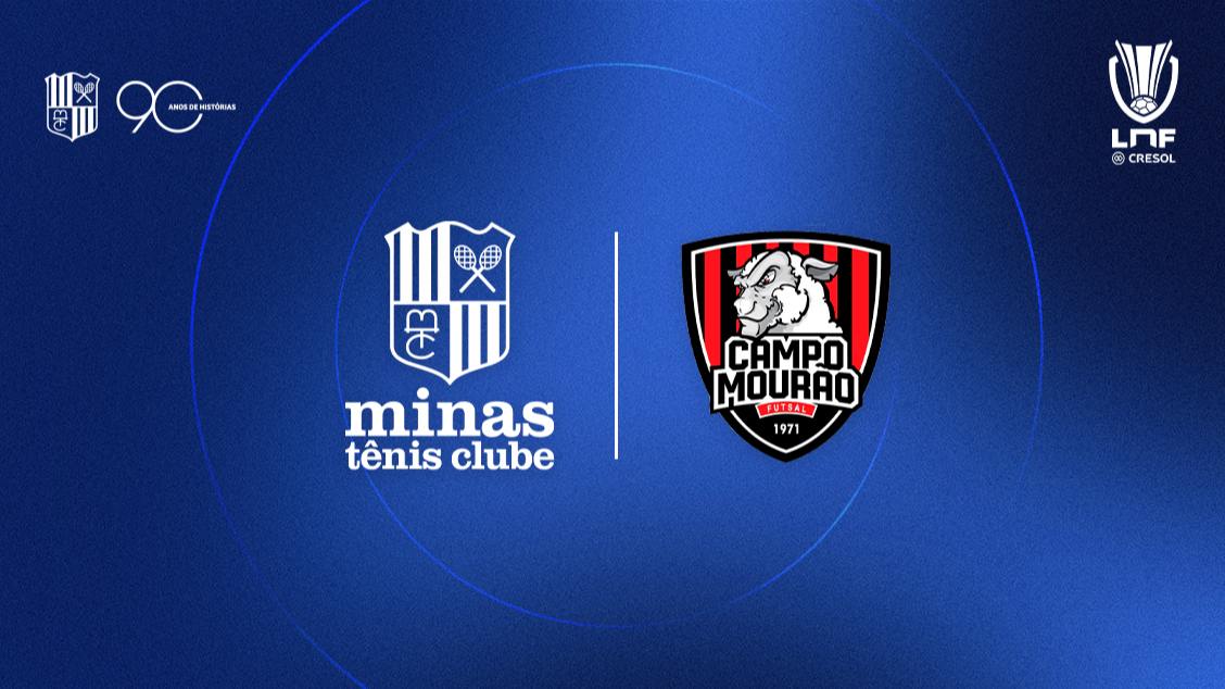 Imagem do evento LIGA FUTSAL 2026 > MINAS TÊNIS CLUBE X CAMPO MOURÃO