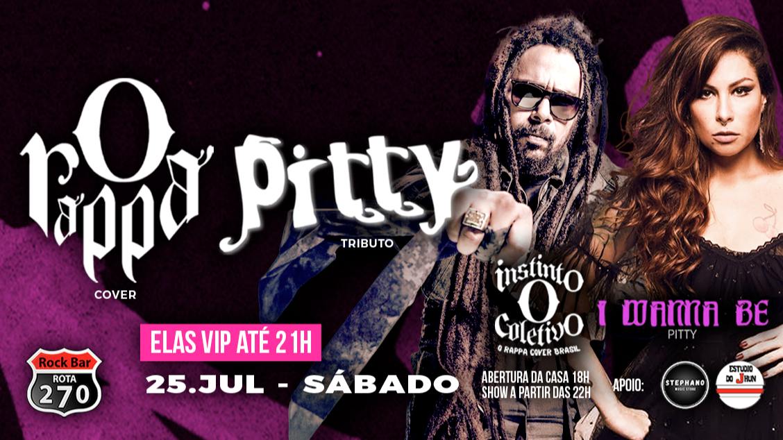 PITTY TRIBUTO E O RAPPA COVER NO ROTA 270