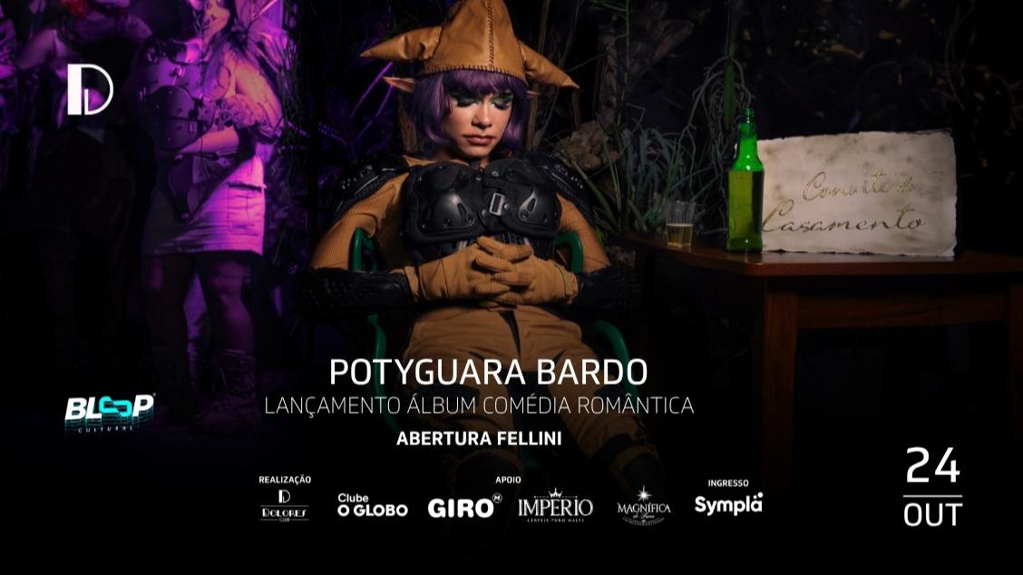 LANÇAMENTO ÁLBUM COMÉDIA ROMÂNTICA- POTYGUARA BARDO 24.10